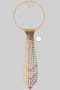 Rhinestone Necklace Tie