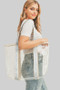 Aztec Strap Transparent Tote Bag - #MB0192