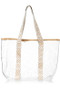 Aztec Strap Transparent Tote Bag - #MB0193