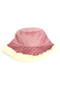 Corduroy Fur Trim Bucket Hat