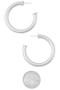Tube Hoop Earrings.  - #HE1456