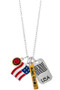 4Th Of July Necklaces. - #15661LSI-0