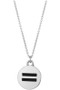 14K Gold Equality Coin Pendant Necklace