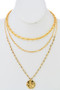 Pendant Multi Layered Necklace