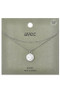 Crescent Moon Coin Pendant Layered Necklace