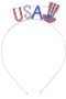  Usa And Hat Wire Headband.  - #71482-0