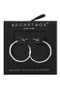 14K Gold  Bamboo Hoop Earrings.