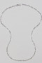 Silver Chain Necklace - #GN8174-0