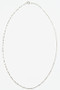 Silver Chain Necklace - #GN8169-0