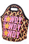 Howdy Cheetah Print Lunchbag