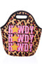 Howdy Cheetah Print Lunchbag