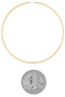 Thin Hoop Earrings. - #26621-060