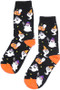 Ghost And Pumpkin Halloween Ankle Socks 