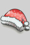 Christmas Hat Jaw Hair Clip