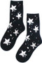 Metallic Star Socks