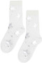 Metallic Star Socks