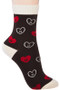 Smiley Heart Socks