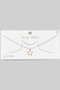 Gold Dipped Star Pendant Necklace - #PN1948