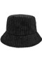 Ribbed Fuzzy Bucket Hat