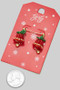 Beaded Bell Drop Earrings