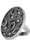 Antique Oval Concho Ring