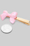 Acrylic Bow Hair Clip - #GH7688