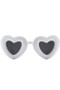 Bold Heart Frame Assorted Sunglasses
