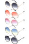 Round Rhinestone Frame Assorted Sunglasses