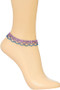 Rhinestone Drape Anklet