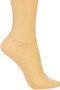 Mushroom Charm Anklet