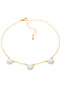 Smiley Face Charm Anklet