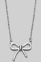 Dainty Bow Pendant Necklace - #GN8322