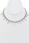 Marquise Drops Cz Choker Necklace