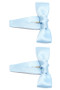 Pair Of Bow Snap Clips