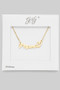 Stainless Steel Mama Love Pendant Necklace