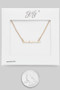Stainless Steel Mama Pendant Necklace