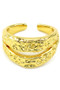 Textured Stack Cutout Ring