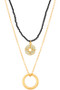 Crystal Strand Layered Necklace