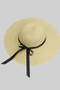 Floppy Woven Sun Hat With Bow