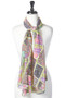Twelve Piece Assorted Paisley Print Scarf Set