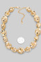 Swirl Multi Size Nugget Necklace