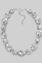 Swirl Multi Size Nugget Necklace