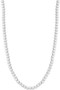 Steel Beaded Long Necklace
