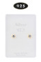 Gold Dipped 925 Silver  - #GS053-0
