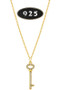 Gold Dipped 925 Silver  - #GS067-0