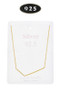 Gold Dipped 925 Silver  - #GS029-0