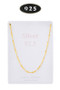 Gold Dipped 925 Silver  - #GS079-0