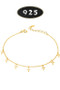 Gold Dipped 925 Silver  - #GS043-0