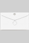 Gold Dipped Clover Pendant Necklace - #BN130-G2