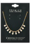 Teardrop Cz Pendant Necklace